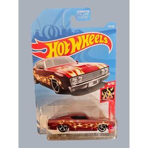 Hot Wheels 69 Ford Torino Talladega. HW Flames  -- ITEM #2121